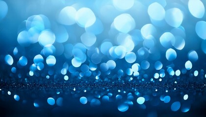 abstract blue bokeh background