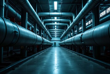 Wall Mural - industrial factory interior