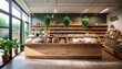 © LIGHTFIELD STUDIOS - Bulk food shelves promote waste sorting and environmental awareness while shopping.