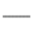 © TukTuk Design - Border frame icon, divider horizontal line vector shape icon for decorative vintage doodle element for design in vector illustration