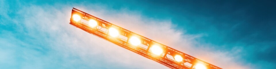 Poster - High-Intensity LED Technology Showcase Luminescent Engineering Innovation in Urban Infrastructure Design with Next-Gen Lighting Performance
