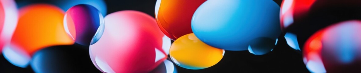 Fototapete - Vibrant Digital Flow Immersive Color Dynamics in Modern Abstract Visualization - Dynamic Tech Design and Creative Brand Communication