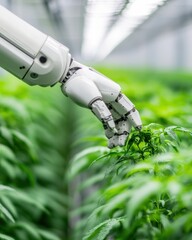 Poster - Precision Agritech Revolution Robotic AI Cultivation Meets Sustainable Vertical Farming - Next-Gen Green Technology Transforming Global Food Production