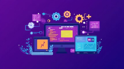 Digital devices, code, and data visualization