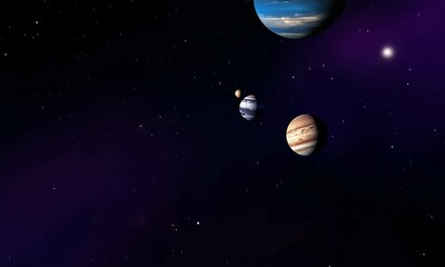 universe background with forward motion,