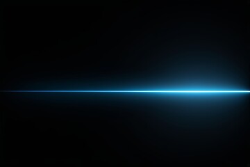 Wall Mural - a close up of a black background with a blue light