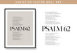 © lunarts_studio - Psalm62 Christian scripture motivation poster and inspirational wall art. Bible verse. Christian quote for inspiration. Vector illustration