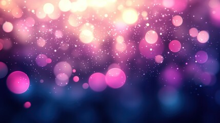 beautiful pink and purple abstract blurry bokeh background design