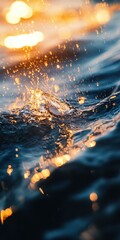 Wall Mural - Underwater Abstract Motion
