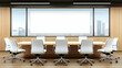 © SemangArt - Modern city view boardroom meeting