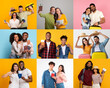 © Prostock-studio - Groups of travelers express joy and anticipation for their adventures ahead.