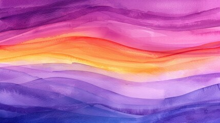 Wall Mural - this beautiful piece showcases a vibrant sunset with rich hues and dynamic brushwork, ideal for enha