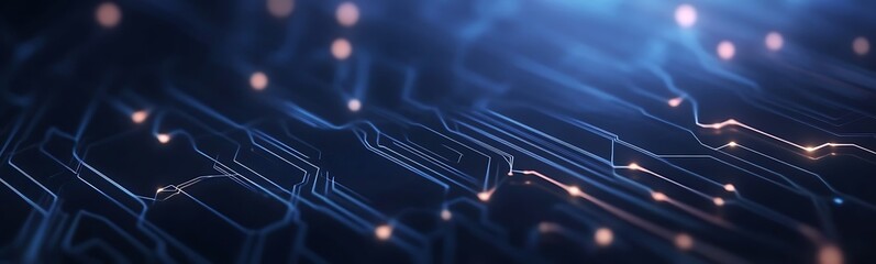 Aufkleber - AI-driven financial regulations depicted in a modern digital landscape.