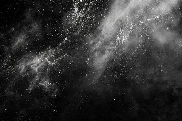 Wall Mural - stunning cosmic space with white star-like specks