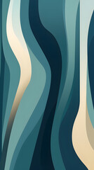 Wall Mural - navy blue abstract modern print design pattern geometric shapes design poster background