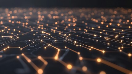 Fototapete - ahmadwahyuutomo776@gmail.com Futuristic image depicting the evolution of global finance with AI enhancements.
