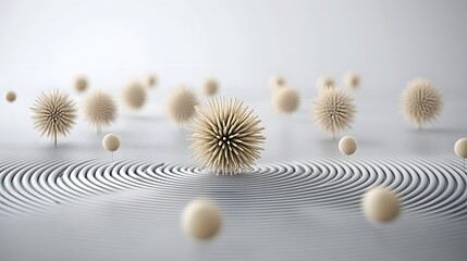 Leinwandbilder - and dynamic image showcasing a ferrofluid sculpture with organic magnetic spikes and flowing shimmering metallic textures