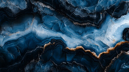Wall Mural - onyx stone texture with deep shadows and faint white streaks