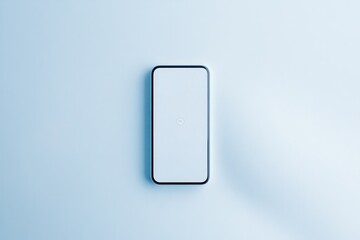 minimalist digital interface with single button centered clean layout and ample white space emphasizing focus