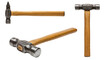© denis - Hammer Set on Black Background Multiple Angles Wood and Metal Tool