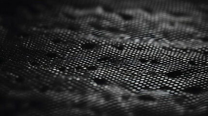 Abstract Black Texture Background Detailed Macro Shot Modern 3D