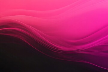 Wall Mural - abstract pink and black wave background.
