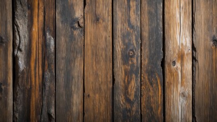 Wall Mural - wood texture background showcasing old weathered wooden panels with natural grain and deep hues for 