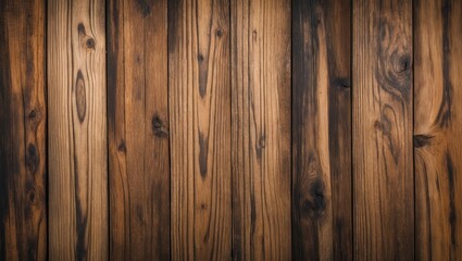 Wall Mural - warm-toned wooden planks background texture ideal for rustic or natural-themed designs and presentat