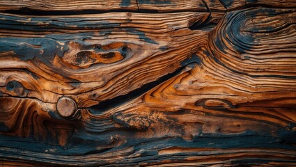Wall Mural - hornbeam wood texture with intricate patterns showcasing rich colors ideal for backgrounds and desig