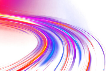 Wall Mural - png vibrant light streaks neon background lighting.