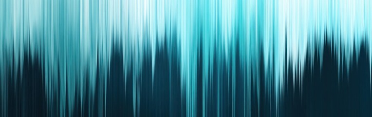 Aufkleber - Pencil strokes create a soothing blend of teal shades transitioning into darker tones