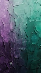Leinwandbilder - Textured gradient background transitioning from deep purple to rich teal in a modern artistic composition