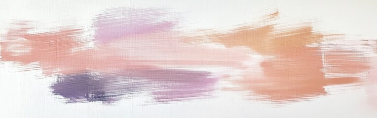 Aufkleber - Minimalist artwork showcasing harmony of soft pastel colors with delicate pencil strokes and dashed lines