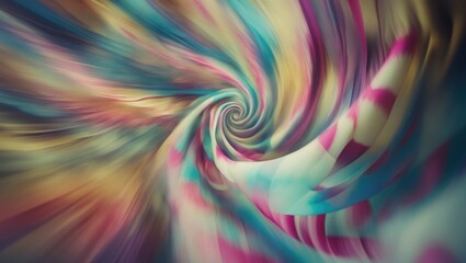 Wall Mural - use an abstract swirled background with a vibrant geometric pattern for labels, fabrics, tablecloths