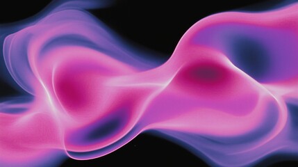 Wall Mural - abstract pink and purple light waves.