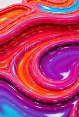 Wall Mural - abstract detailed futuristic shape