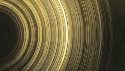 Poster - golden light streaks in circular motion, abstract radial texture with dynamic glow, futuristic motion background