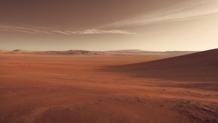 Wall Mural - Red Planet Scenery Backdrop