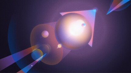 Wall Mural - abstract detailed futuristic shape