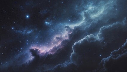 expansive cosmos, artistic representation of celestial stars