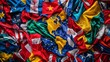 © TensorSpark - Flags symbolize global unity and international diplomacy.