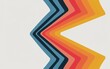 © StudioBackground - Colorful abstract chevron pattern