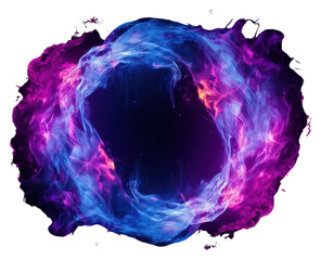 Wall Mural - vibrant energy swirl design