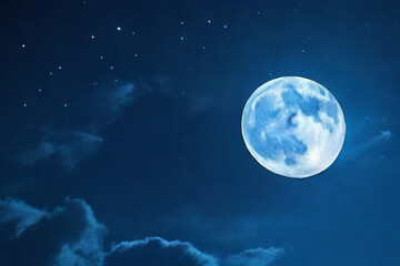 moon and clouds