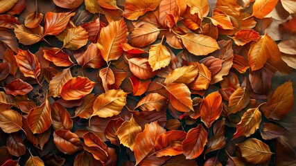 Wall Mural - Autumn Leaves, Autumn landscape, autumn pattern