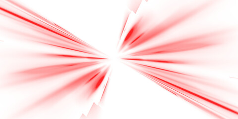 Wall Mural - png neon rays vector abstract background. red futuristic technological style with glowing speed line