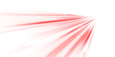 Wall Mural - glowing red speed lines on a dark background. futuristic motion effect with neon rays. high-tech dig