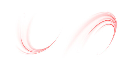 Wall Mural - red neon light streaks on a futuristic road. abstract speed lines in a digital cyber environment. mo