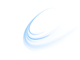 Wall Mural - neon road lights vector background. speed motion effect in glowing blue tones. futuristic technology