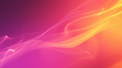 Wall Mural - Colorful, abstract background with a pink and orange swirl